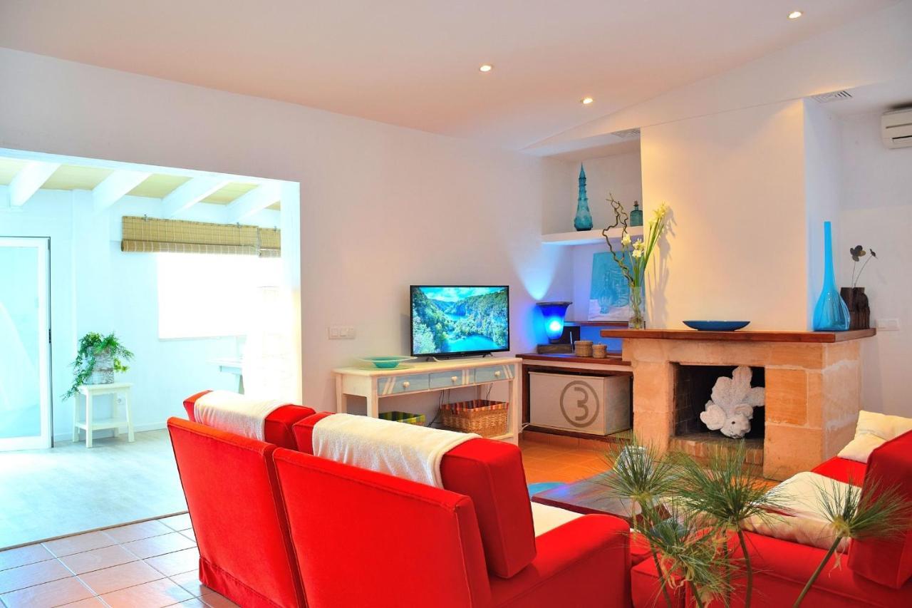 160 Villa Can Butxaqui Etv13739 By Mallorca Charme Muro Eksteriør bilde